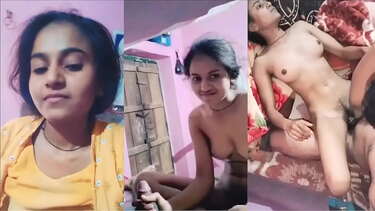 सौतेली बहन के साथ सर्दी में मस्ती